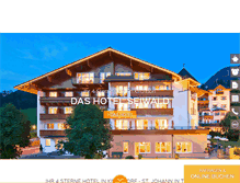 Tablet Screenshot of hotel-seiwald.com